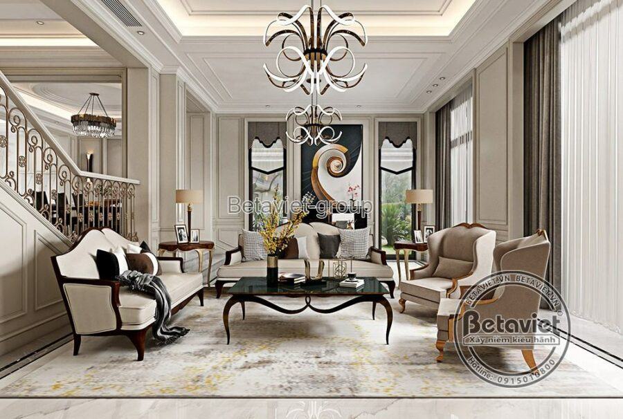 Phòng khách đẹp phong cách Art Decor