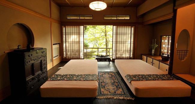 Mẫu phòng ngủ với Nhật thiết kế khoa học