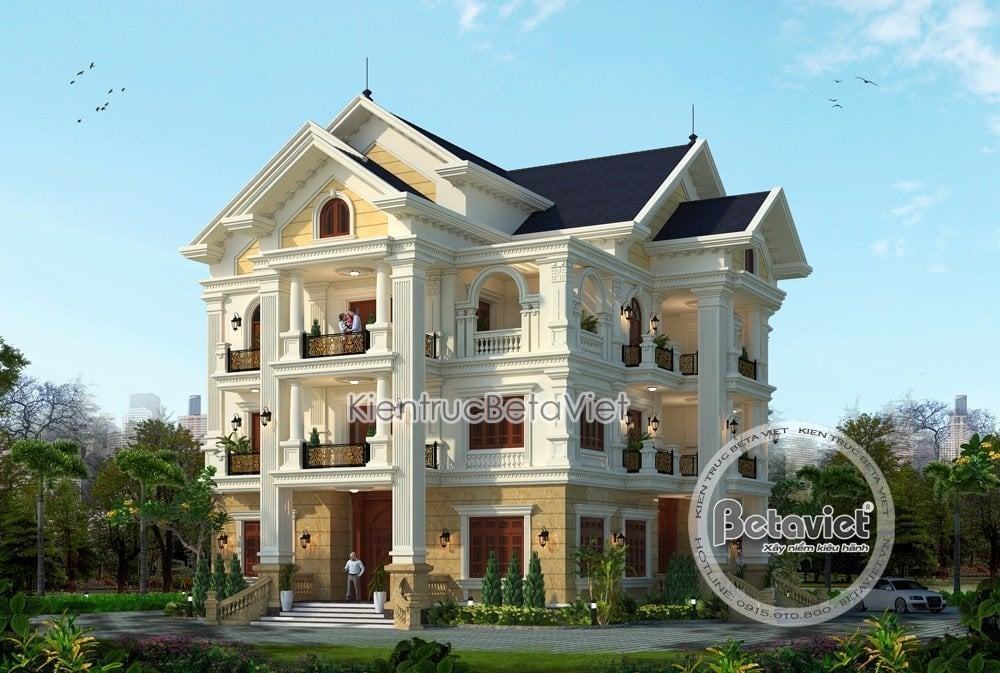 15 mẫu biệt thự mái Thái 3 tầng đẹp nhất 13
