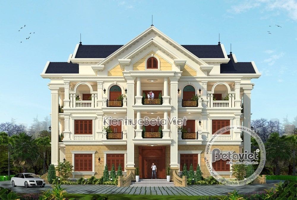 15 mẫu biệt thự mái Thái 3 tầng đẹp nhất 14
