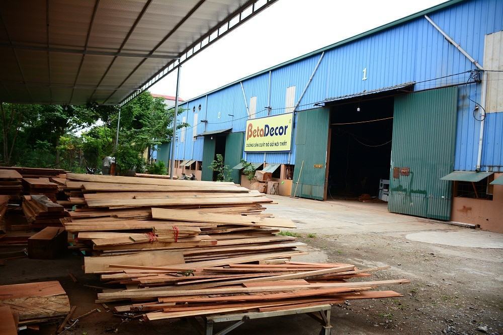 Nhà máy sản xuất nội thất gỗ Betadecor