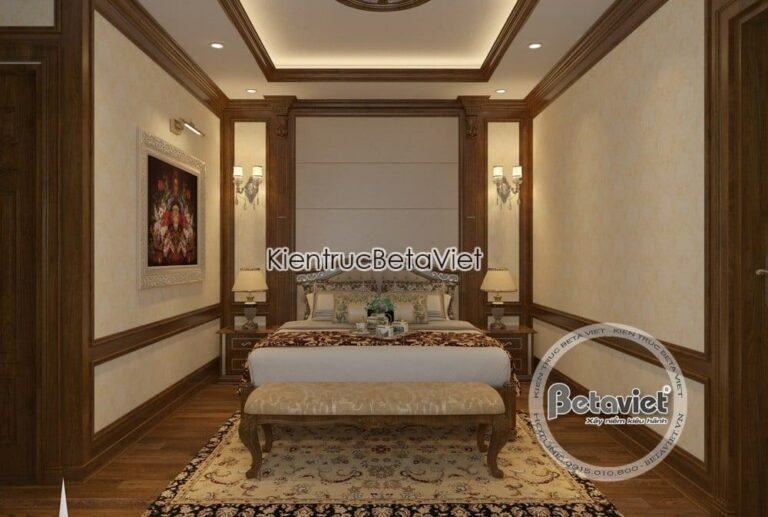 Một phòng ngủ khách sạn 3 sao đẹp với màu sắc nhã nhặn