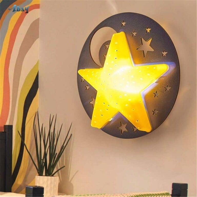 Đèn ngôi sao treo tường phòng khách
