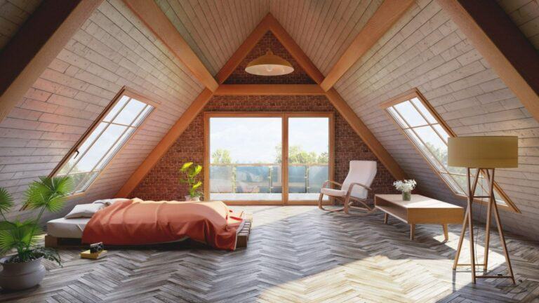 Nội thất gỗ cho phong ngủ scandinavian