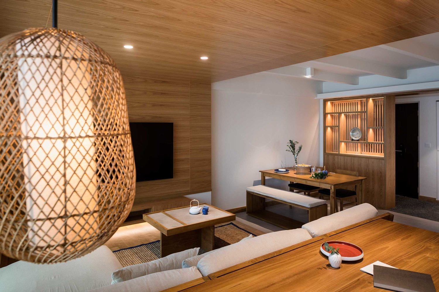 Thiết kế nội thất chung cư phong cách Nhật cực đơn giản sang trọng