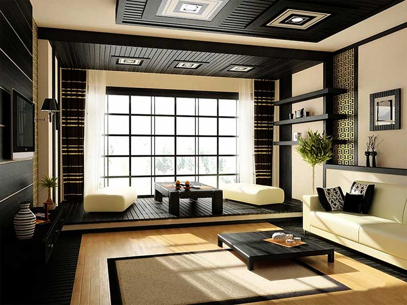 50+ mẫu thiết kế phòng khách kiểu Hàn Quốc cực sang