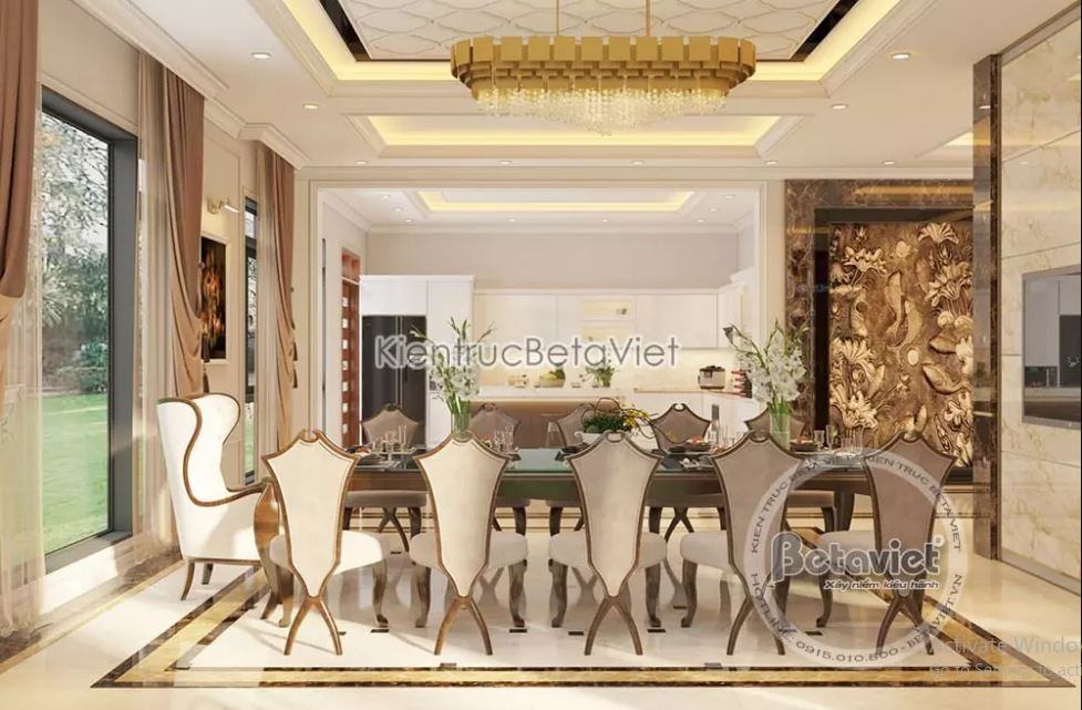 Thiết kế phòng ăn villa vinpearl 4 phòng ngủ Phú Quốc