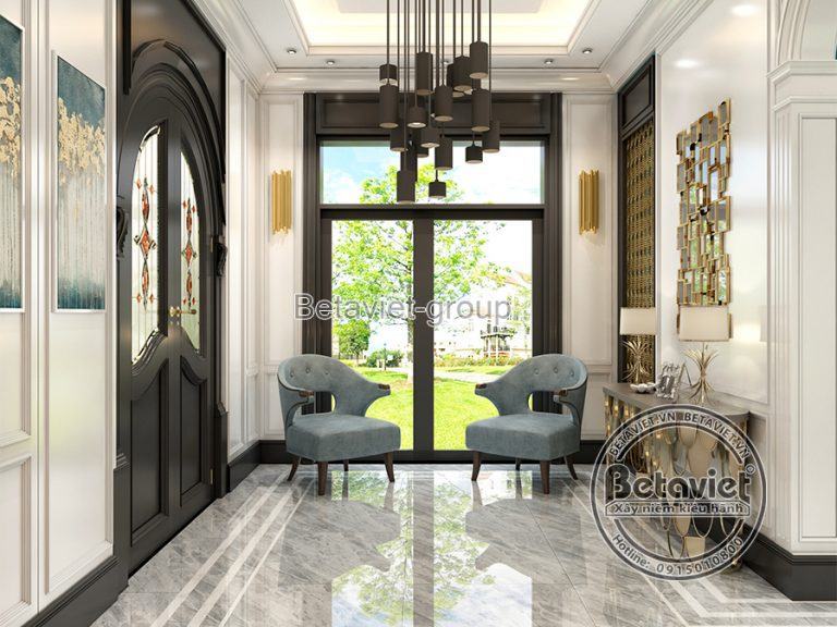 Thiết kế nội thất phong cách Art Deco tại KĐT Vinhomes Green Villas (CĐT: Ông Long - Hà Nội) NT20362