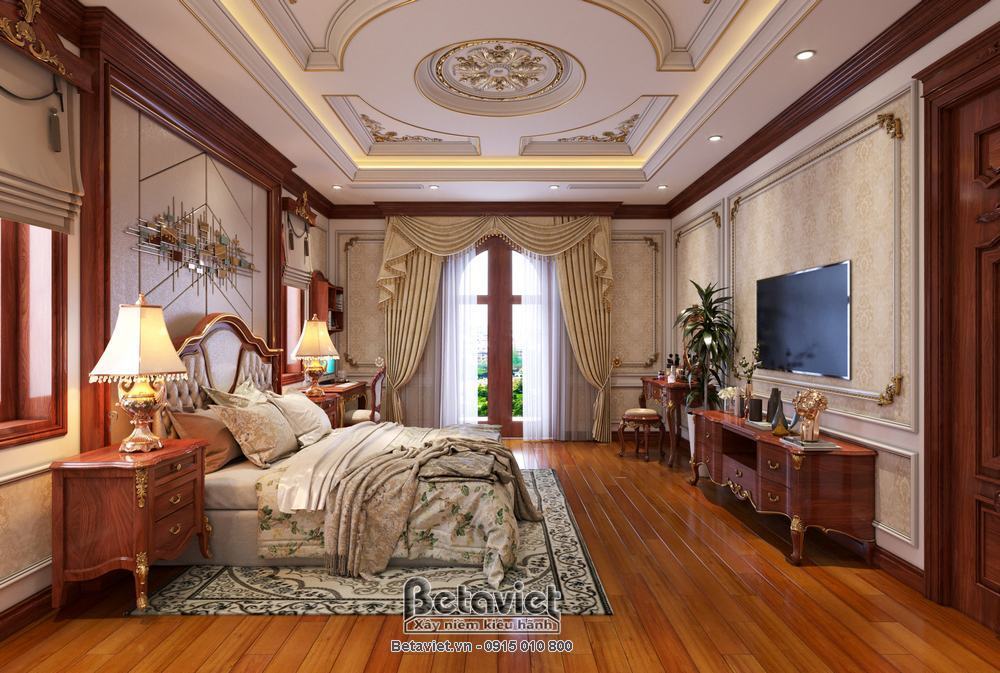 phòng ngủ phong cách tân cổ điển