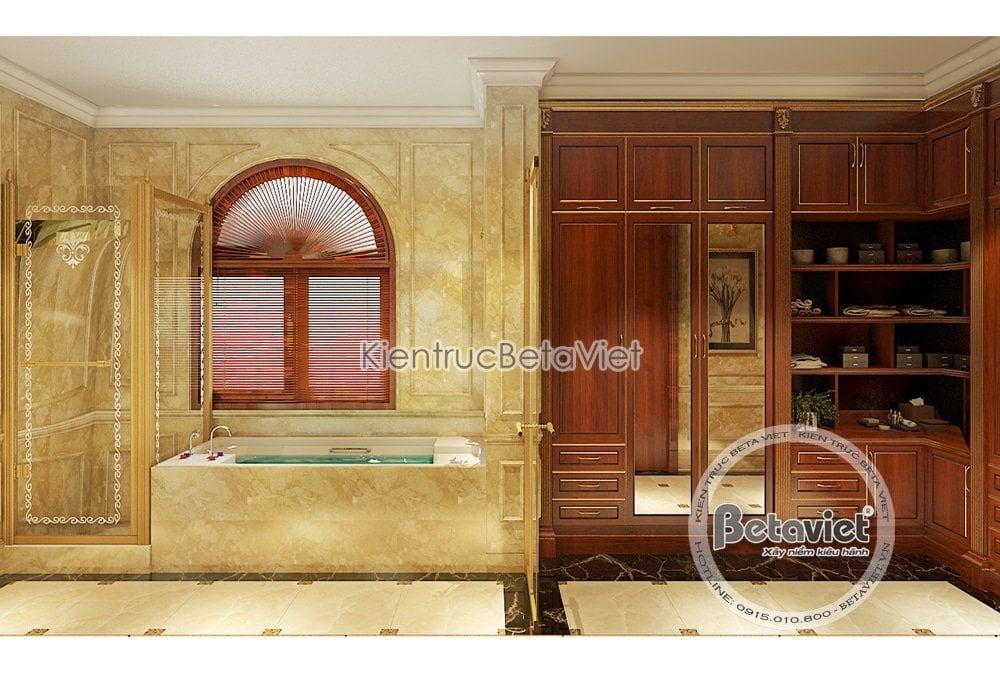Mẫu nội thất đẹp phong cách Tân cổ điển nhẹ nhàng NT15101 - Phòng WC