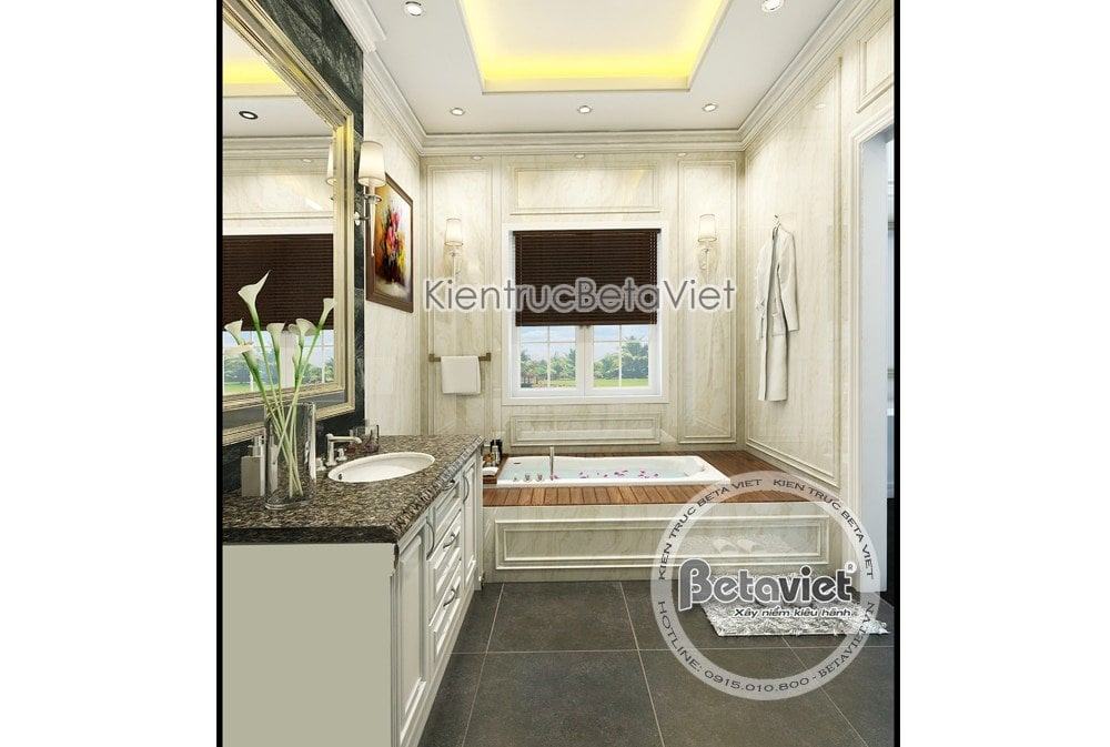 Mẫu nội thất đẹp tân cổ điển ấm áp CĐT: Ông Dương - Lạng sơn NT16105 - Phòng WC