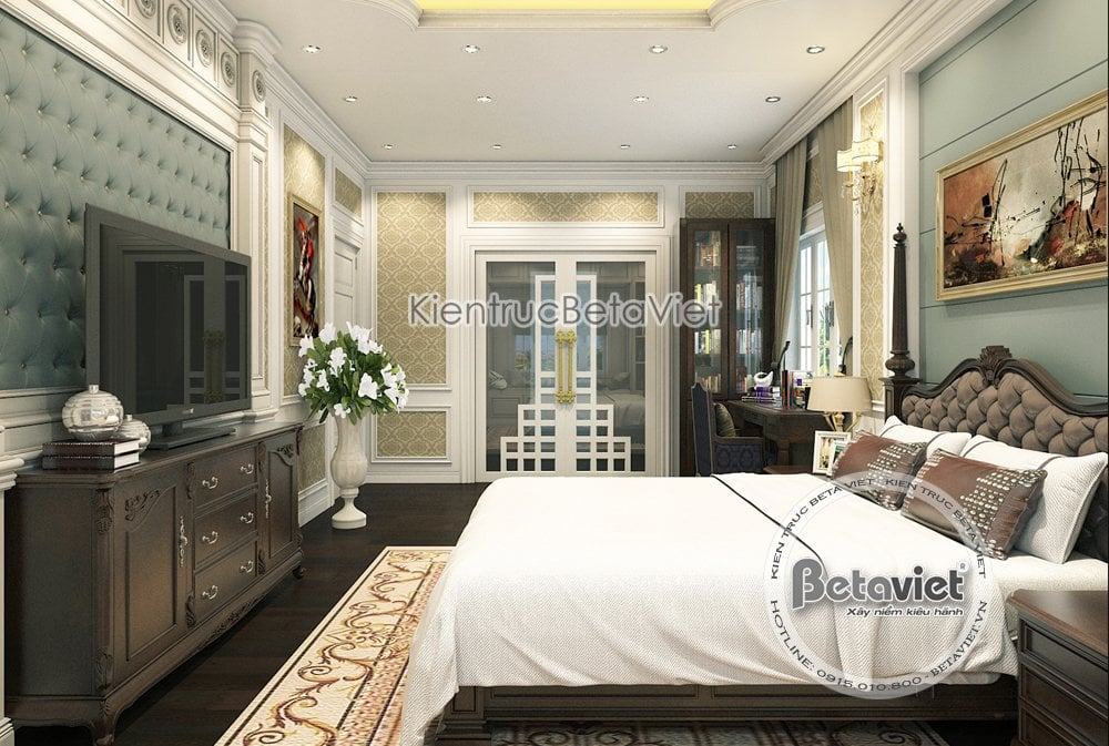Mẫu nội thất đẹp tân cổ điển ấm áp CĐT: Ông Dương - Lạng sơn NT16105 - Phòng ngủ