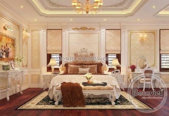 Mẫu thiết kế nội thất phòng ngủ đẹp Tân cổ điển