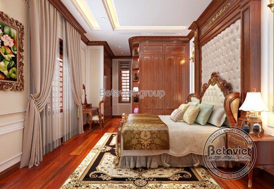 Thiết kế nội thất đẹp Tân cổ điển (CĐT: Ông Hưng - Ninh Bình) NT18102