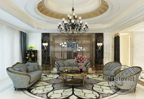 Những ý tưởng thiết kế nội thất biệt thự mang phong cách Luxury