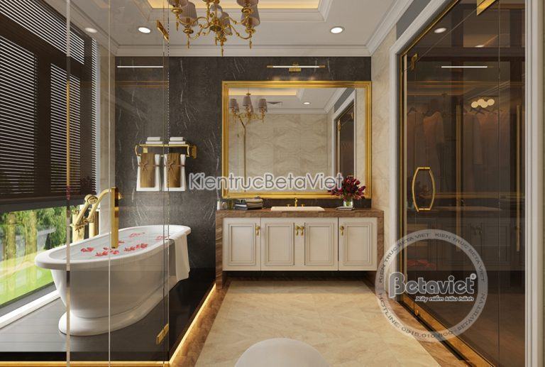 Thiết kế nội thất biệt thự phong cách Art Deco (CĐT: Ông Quang - Thanh Hóa) NT20318