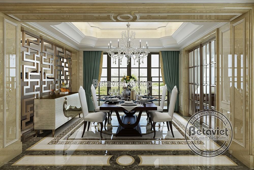 Thiết kế nội thất nhà ở phong cách Art Deco (CĐT: Ông Quảng - Nghệ An) NT20348