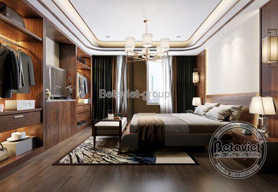 Thiết kế nội thất phong cách Á Đông KĐT Danko City(CĐT: Ông Khánh - Thái Nguyên) NT20340