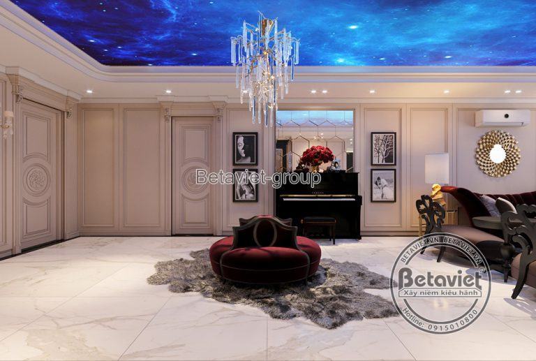 Thiết kế nội thất Penthouse phong cách Art Deco (CĐT: Bà Phương - KĐT Ecopark) NT20354