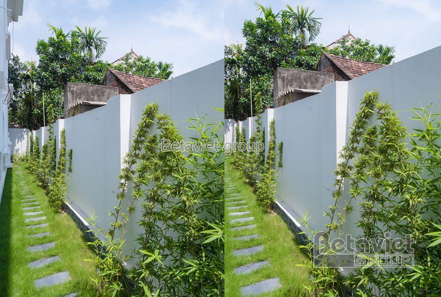 Thi công biệt thự 3 tầng với sân vườn đẹp tại Hà Nội