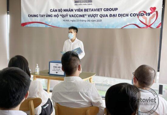 Betaviet Group chung tay ủng hộ “Quỹ Vaccine vượt qua đại dịch Covid-19”
