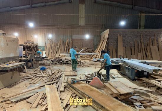 Thi công đồ gỗ tại nhà máy TC21008