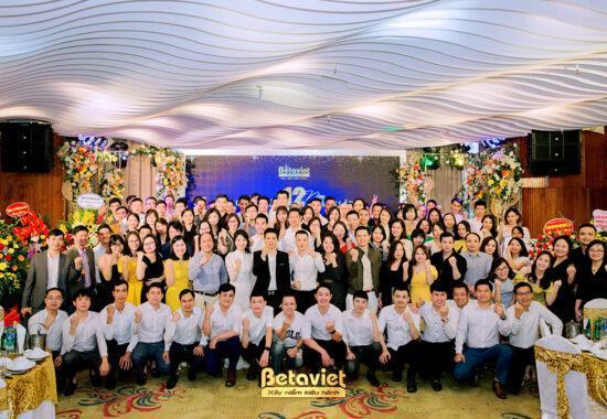 Dấu ấn đại tiệc kỷ niệm sinh nhật 12 tuổi Betaviet Group