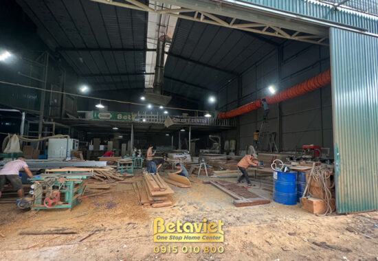 Quá trình thi công, sản xuất nội thất tại xưởng gỗ Galaxy Centre – Betaviet