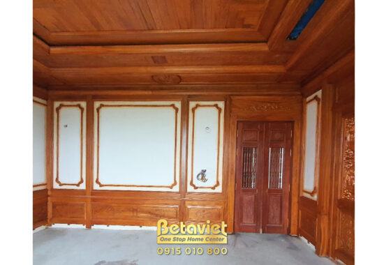 Thi công nội thất gỗ biệt thự KĐT Bình Minh TC20162