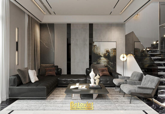 Thiết kế nội thất nhà biệt thự hiện đại luxury NT23322